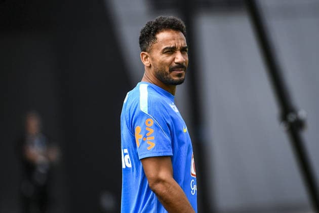 Danilo Luiz da Silva enters the training field ahead of an open training session in preparation for their opening World Cup match against Morocco at Columbia Park Training Facility on June 10, 2026 in Morristown, NJ, United States.  Copyright: xRebekahxWynkoopx xSPPx Sportspressphoto_SPR164685