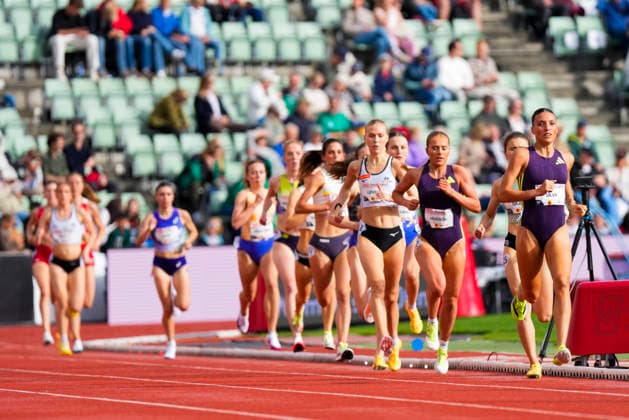 Athletics Bislett Games 2026 Oslo 20260610 Patricia Silva from Portugal in the womens 1500m national event during the Bislett Games at Bislett Stadium in Oslo Photo Heiko Junge NTB Oslo Norway EDITORIAL USE ONLY RESTRICTED USE FOR BETTING COMPANIES  Copyright: xHeikoxJungex xNTBx
