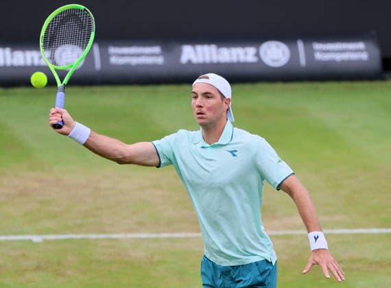10.06.2026, Boss Open 2026, ATP, Tennis Herren Tour 250 Stuttgart, TTC Weissenhof, Tennis, im Bild: Jan-Lennard Struff (GER)