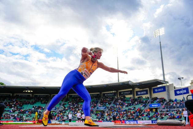 Athletics Bislett Games 2026 Oslo 20260610 Danniel Thomas Dodd from Jamaica in the Diamond League women s cool exercise during the Bislett Games at Bislett Stadium in Oslo Photo Beate Oma Dahle NTB Oslo Norway EDITORIAL USE ONLY RESTRICTED USE FOR BETTING COMPANIES  Copyright: xBeatexOmaxDahlex xNTBx