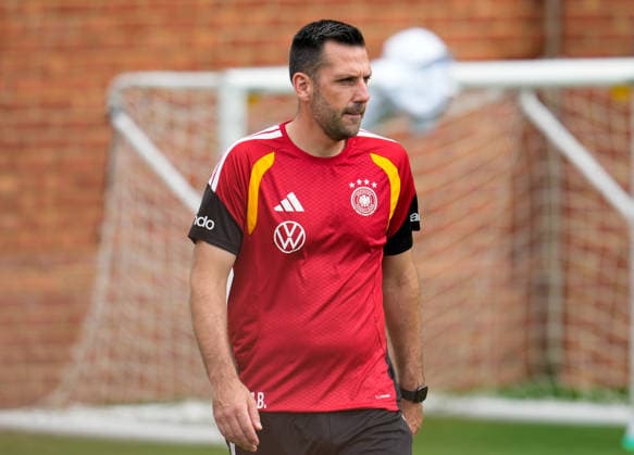Mads Buttgereit (Deutschland, Assistenztrainer) vor dem Training. USA, Deutsche Fussballnationalmannschaft, Training, Winston-Salem, 10.06.2026 USA, Deutsche Fussballnationalmannschaft, Training, Winston-Salem, 10.06.2026 Winston-Salem