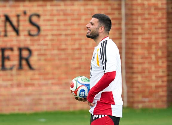 Deniz Undav (Deutschland, 26) nimmt am Training. USA, Deutsche Fussballnationalmannschaft, Training, Winston-Salem, 10.06.2026 USA, Deutsche Fussballnationalmannschaft, Training, Winston-Salem, 10.06.2026 Winston-Salem
