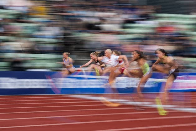 260610 Lovise Andresen Skarbovik of Norway competes in women™s 100 meter hurdles national during the Diamond League athletics competition Bislett Games on June 10, 2026 in Oslo. Photo: Jon Olav Nesvold BILDBYRAN COP 217 MM0071 bbeng friidrett friidrott athletics diamond league bislett games 2026 bislett games norge norway