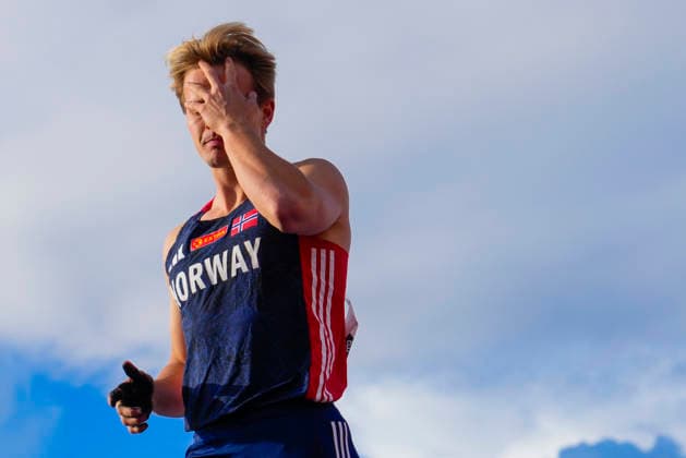 Athletics Bislett Games 2026 Oslo 20260610 Sondre Guttormsen from Norway in the Diamond League mens pole vault event during the Bislett Games at Bislett Stadium in Oslo Photo Beate Oma Dahle NTB Oslo Norway EDITORIAL USE ONLY RESTRICTED USE FOR BETTING COMPANIES  Copyright: xBeatexOmaxDahlex xNTBx