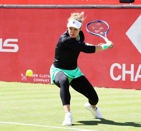 TENNIS - WTA, Tennis Damen Queen s Club LONDON,ENGLAND,10.JUN.26 - TENNIS - WTA Tour, HSBC Championships. Image shows Laura Siegemund (GER).  GEPAxpictures xAlanxGrieves