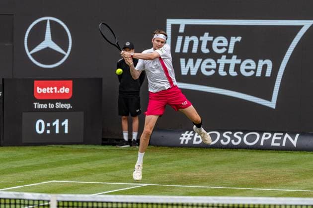 Tennis, Boss Open 2026, Stuttgart, TC Weissenhof, Centre Court, Alexander Bublik (KAZ) BOSS OPEN STUTTGART 2026 in Stuttgart