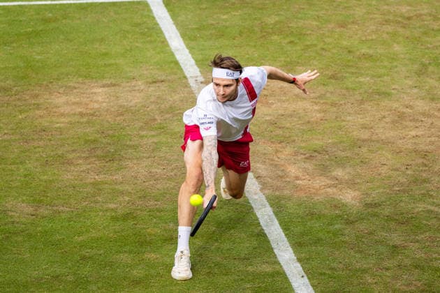 10.06.26 Boss Open Stuttgart Deutschland, Stuttgart, 10.06.2026, Tennis, Boss Open Stuttgart: Alexander Bublik (Kasachstan).
