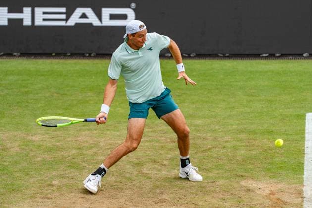 Tennis, Boss Open 2026, Stuttgart, TC Weissenhof, Centre Court, Jan-Lennard Struff (GER) BOSS OPEN STUTTGART 2026 in Stuttgart
