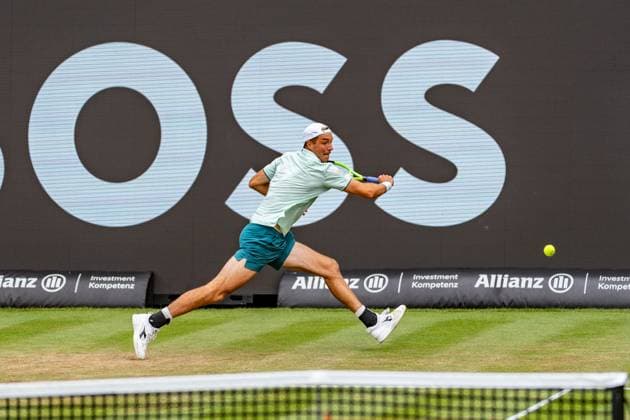 Tennis, Boss Open 2026, Stuttgart, TC Weissenhof, Centre Court, Jan-Lennard Struff (GER) BOSS OPEN STUTTGART 2026 in Stuttgart