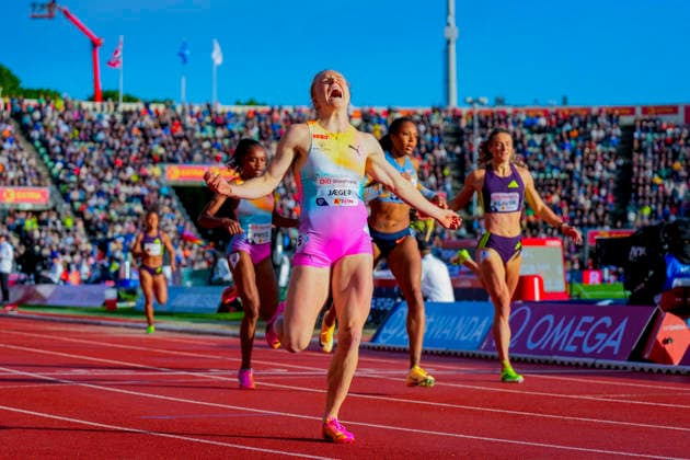 Athletics Bislett Games 2026 Oslo 20260610 Henriette Jaeger won the womens 400m Diamond League event at the Bislett Games at Bislett Stadium in Oslo Photo Heiko Junge NTB Oslo Norway EDITORIAL USE ONLY RESTRICTED USE FOR BETTING COMPANIES  Copyright: xHeikoxJungex xNTBx