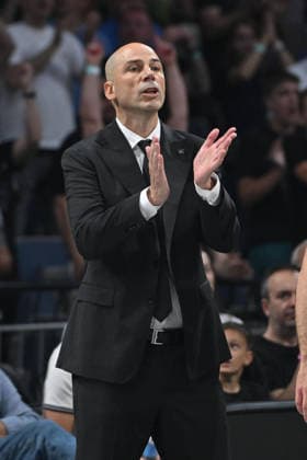 PARTIZAN vs DUBAI BASKETBALL JOAN PENARROYA Djoan Penjaroja coach basketball Partizan vs Dubai basketball playoffs finals of Adriatic ABA league at Beogradska arena, Belrade 10.06.2026 Foto: BASKETBALL, PLAYOFFS FINALS, ADRIATIC ABA LEAGUE, PARTIZAN, DUBAI BASKETBALL Belgrade Belgrade arena Serbia Copyright: xMarkoxMetlas xMNxPressx