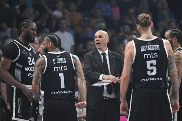 PARTIZAN vs DUBAI BASKETBALL JOAN PENARROYA Djoan Penjaroja coach basketball Partizan vs Dubai basketball playoffs finals of Adriatic ABA league at Beogradska arena, Belrade 10.06.2026 Foto: BASKETBALL, PLAYOFFS FINALS, ADRIATIC ABA LEAGUE, PARTIZAN, DUBAI BASKETBALL Belgrade Belgrade arena Serbia Copyright: xMarkoxMetlas xMNxPressx