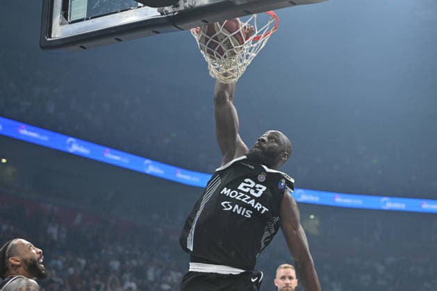 PARTIZAN vs DUBAI BASKETBALL TONYE JEKIRI Tonje Dzekiri basketball Partizan vs Dubai basketball playoffs finals of Adriatic ABA league at Beogradska arena, Belrade 10.06.2026 Foto: BASKETBALL, PLAYOFFS FINALS, ADRIATIC ABA LEAGUE, PARTIZAN, DUBAI BASKETBALL Belgrade Belgrade arena Serbia Copyright: xMarkoxMetlas xMNxPressx