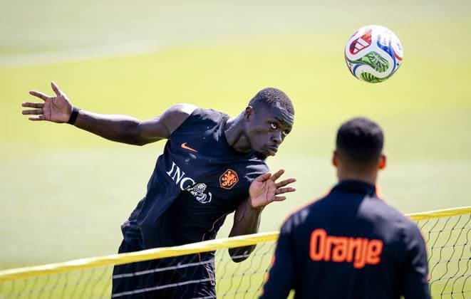 KANSAS CITY - Brian Brobbey of the Netherlands during a training session of the Dutch national team, Nationalteam at Riverside Stadium, on June 10, 2026, in Kansas City. The Dutch national team is preparing for the 2026 FIFA World Cup, WM, Weltmeisterschaft, Fussball ROBIN VAN LONKHUIJSEN ANP xVIxANPxSportx xxANPxIVx 560667416 originalFilename: 560667416.jpg