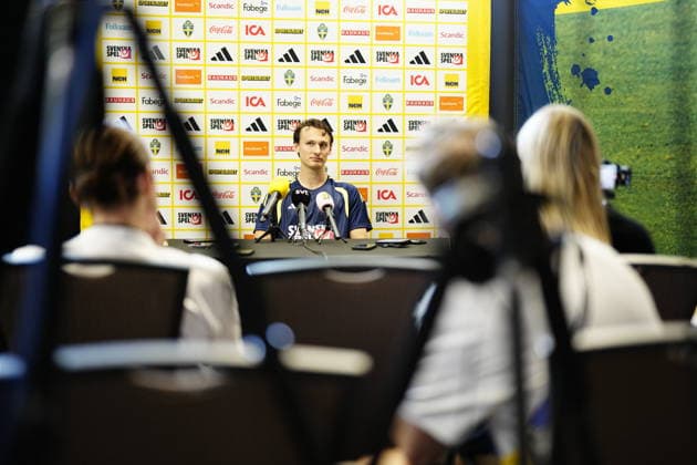 DALLAS, SWEDEN 20260610 when the men s national team, Nationalteam trains at FC Dallas Stadium on Wednesday ahead of the start of the World Cup.