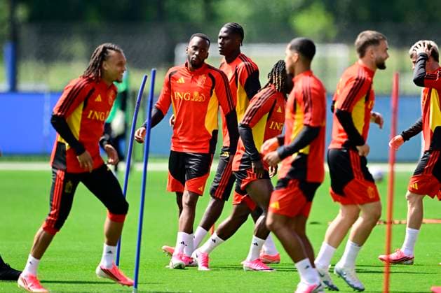 Belgian national football team - FIFA World Cup, WM, Weltmeisterschaft, Fussball 2026 - media activities 10 06 2026 RENTON, UNITED STATES OF AMERICA - JUNE 10 : Lukebakio Dodi forward of Belgium pictured during a training session of the Belgian national football team during the FIFA World Cup 2026 on June 10, 2026 in Renton, United States of America, 10 06 2026 Renton United States of America  Copyright: xJanxDexMeuleneirx