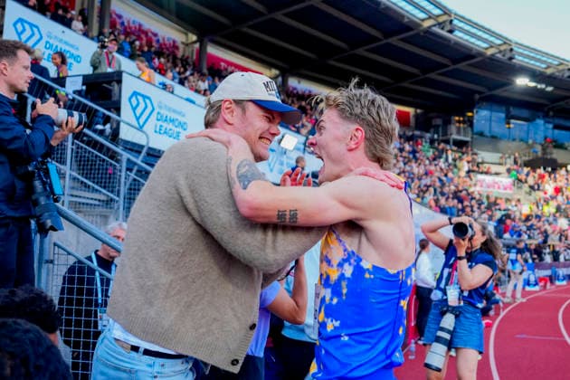 Athletics Bislett Games 2026 Oslo 20260610 Tobias Gronstad after the Diamond League mens 800m event at the Bislett Games at Bislett Stadium in Oslo Photo Beate Oma Dahle NTB Oslo Norway EDITORIAL USE ONLY RESTRICTED USE FOR BETTING COMPANIES  Copyright: xBeatexOmaxDahlex xNTBx