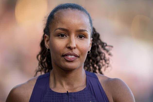 260610 Astri Ertzgaard of Norway after women™s 400 meter final during the Diamond League athletics competition Bislett Games on June 10, 2026 in Oslo. Photo: Marius Simensen BILDBYRAN COP 238 MM0071 bbeng friidrett friidrott athletics diamond league bislett games 2026 bislett games norge norway