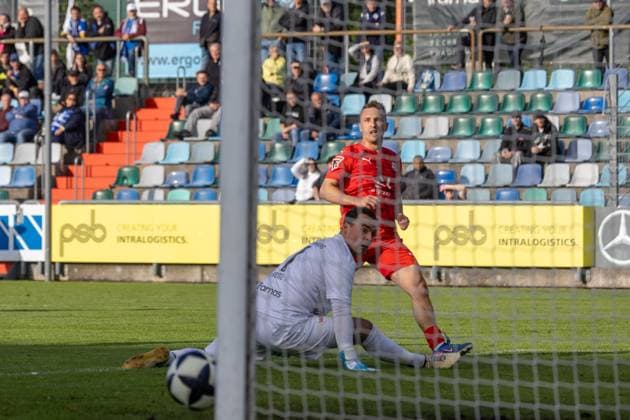 Fußball, Aufstiegsspiel zur Regionalliga Südwest, FK Pirmasens gegen VfR Mannheim
