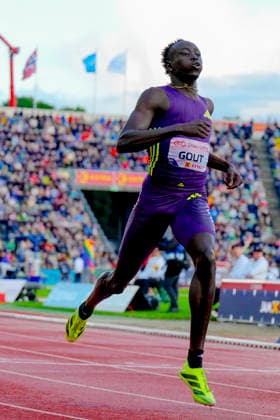 Athletics Bislett Games 2026 Oslo 20260610 Gout Gout from Australia in the Diamond League mens 200m event during the Bislett Games at Bislett Stadium in Oslo Photo Heiko Junge NTB Oslo Norway EDITORIAL USE ONLY RESTRICTED USE FOR BETTING COMPANIES  Copyright: xHeikoxJungex xNTBx