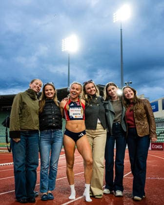 260610 Andrea Rooth of Norway after the Diamond League athletics competition Bislett Games on June 10, 2026 in Oslo. Photo: Marius Simensen BILDBYRAN COP 238 MM0071 athletics bbeng bislett games bislett games 2026 diamond league friidrett friidrott norge norway