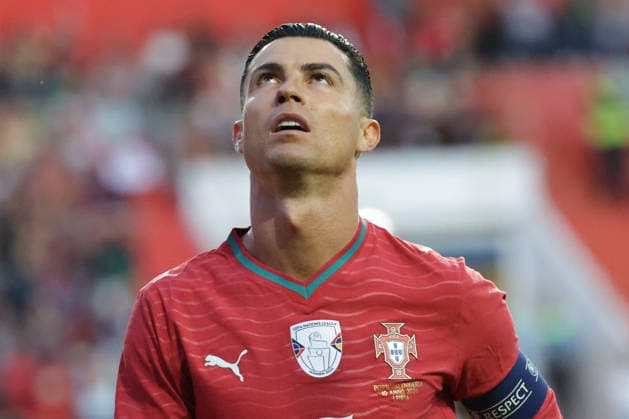 Friendly match Portugal - Nigeria, at Estadio Dr. Magalhaes Pessoa of Leiria - Portugal, June 10, 2026, Leiria, Cristiano Ronaldo (Portugal ,7)disappointed, looking disappointed, disappointed, sad, frustrated, frustration