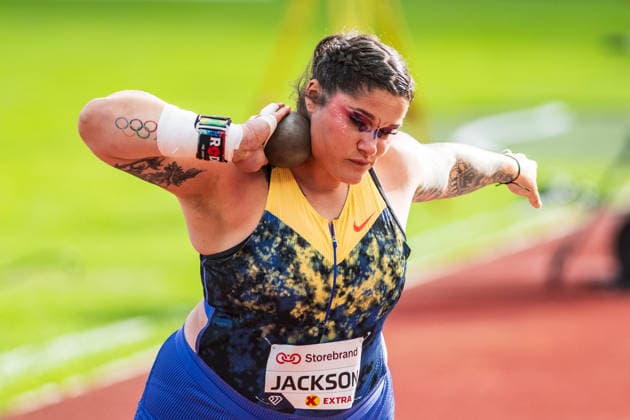 Wanda Diamond League Oslo OSLO, DF - 10.06.2026: WANDA DIAMOND LEAGUE OSLO - Chase Jackson won the shot put at the Wanda Diamond League Oslo event at Bislett Stadion, Norway. (Photo: Adam Escada Fotoarena) x2959669x  AdamxEscada
