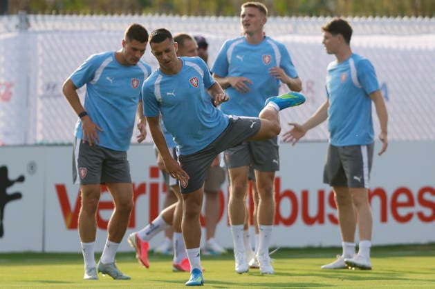 Fußball, FIFA WM 2026, Nationalteam Tschechien, Training Czech Republic trains in Guadalajara ahead of 2026 World Cup opener Czech Republic players during a training session in Guadalajara, Mexico, 10 June 2026. Guadalajara Mexico  Copyright: xFranciscoxGuascox