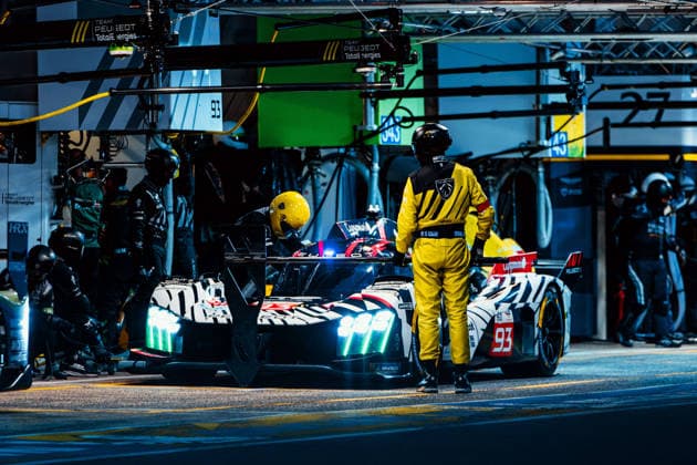 Motorsport, 24 Stunden von Le Mans, Training und Qualifikation #2 24 HEURES DU MANS 2026 - FREE PRACTICE AND QUALIFIYING SESSION 93 DI RESTA Paul (gbr), VANDOORNE Stoffel (bel), CASSIDY Nick (nzl), Peugeot TotalEnergies, Peugeot 9X8 93, Hypercar, action during the Free Practice and Qualifying session of the 24 Hours of Le Mans 2026, 3rd round of the 2026 FIA World Endurance Championship, from June 10 to 11, 2026 on the Circuit des 24 Heures du Mans in Le Mans, France -  Copyright: xAndreaxLorenzinax
