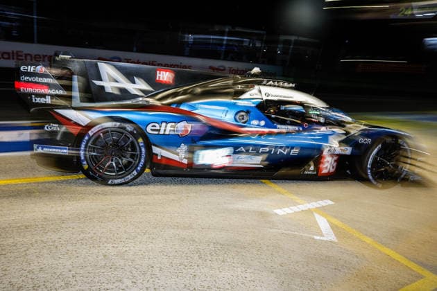 Motorsport, 24 Stunden von Le Mans, Training und Qualifikation #2 24 HEURES DU MANS 2026 - FREE PRACTICE AND QUALIFIYING SESSION 36 MAKOWIECKI FrÃ dÃ ric (fra), GOUNON Jules (fra), MARTINS Victor (fra), Alpine Endurance Team, Alpine A424 36, Hypercar, action during the Free Practice and Qualifying session of the 24 Hours of Le Mans 2026, 3rd round of the 2026 FIA World Endurance Championship, from June 10 to 11, 2026 on the Circuit des 24 Heures du Mans in Le Mans, France - Le MansFrance  Copyright: xFREDERICxLExFLOCxHx