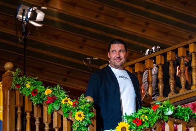 FINAL DRAW IHF MensÂ s Handball World Championship, WM, Weltmeisterschaft Germany 2027; 10.06.2026 Im Hofbräuhaus in München findet heute die finale Gruppenauslosung für die Handball WM 2027 statt - im Bild Losfee Stefan KRETZSCHMAR