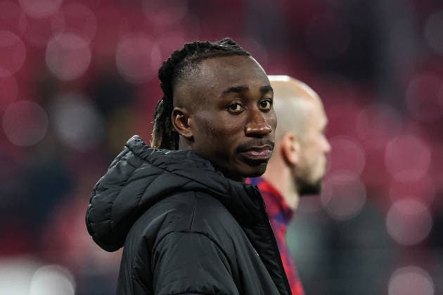 Yan Diomande (RB Leipzig,49) - 1. Fussball Bundesliga Saison 2025-2026 Punktspiel RB Leipzig vs. 1. FC Union Berlin in der Red Bull Arena in Leipzig - Fussball,Deutschland,Mann,Männer,24.04.2026 *** Yan Diomande RB Leipzig,49 1 Soccer Bundesliga Season 2025 2026 Point Match RB Leipzig vs 1 FC Union Berlin at the Red Bull Arena in Leipzig Soccer,Germany,Man,Men,24 04 2026