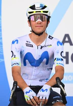 Tour Auvergne - Rhone-Alpes 2026 Stage 5 PARC DES OISEAUX - VILLARS-LES-DOMBES, FRANCE - JUNE 11 : Uijtdebroeks Cian (BEL) of Movistar Team during stage 5 of the 78th edition of Tour Auvergne - Rhone-Alpes an UCI World Tour 2.UWT cycling road race stage for Men Elite of 195.8 km with start in Saint-Chamond and finish in Parc des Oiseaux - Villars-les-Dombes on June 11, 2026 in Parc des Oiseaux - Villars-les-Dombes, France, 11 06 2026 ( Motordriver Guy De Vuyst - Parc des Oiseaux - Villars-les-Dombes France  Copyright: xVincentxKalutx