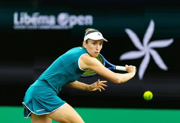 DEN BOSCH - Elise Mertens (BEL) during the WTA, Tennis Damen singles match against Elena-Gabriela Ruse (ROU) at the LibÃ ma Open 2026. The combined ATP, Tennis Herren WTA tournament is being held on the event grounds of the former Autotron car theme park. IRIS VAN DEN BROEK ANP xVIxANPxSportx xxANPxIVx 560727707 originalFilename: 560727707.jpg