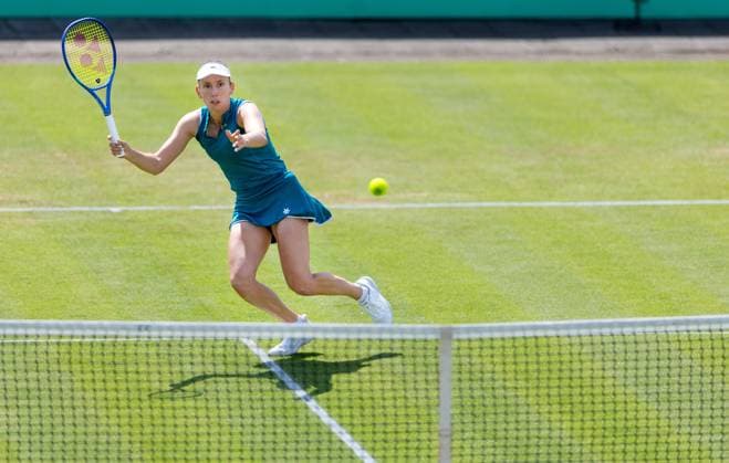 DEN BOSCH - Elise Mertens (BEL) during the WTA, Tennis Damen singles match against Elena-Gabriela Ruse (ROU) at the LibÃ ma Open 2026. The combined ATP, Tennis Herren WTA tournament is being held on the event grounds of the former Autotron car theme park. IRIS VAN DEN BROEK ANP xVIxANPxSportx xxANPxIVx 560728895 originalFilename: 560728895.jpg