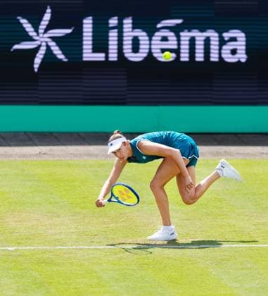 DEN BOSCH - Elise Mertens (BEL) during the WTA, Tennis Damen singles match against Elena-Gabriela Ruse (ROU) at the LibÃ ma Open 2026. The combined ATP, Tennis Herren WTA tournament is being held on the event grounds of the former Autotron car theme park. IRIS VAN DEN BROEK ANP xVIxANPxSportx xxANPxIVx 560729212 originalFilename: 560729212.jpg