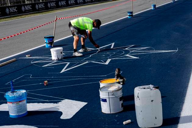 BARCELONA - Final work on the circuit during the Formula 1 Spain Catalonia at the Circuit de Barcelona-Catalunya on June 11, 2026 in Barcelona, Spain. (Photo by DeFodi Images) -
