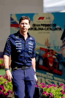 BARCELONA - Atlassian Williams F1 Team Principal James Vowles during the Formula 1 Spain-Catalonia at the Circuit de Barcelona-Catalunya on June 11, 2026 in Barcelona, Spain. (Photo by DeFodi Images) -
