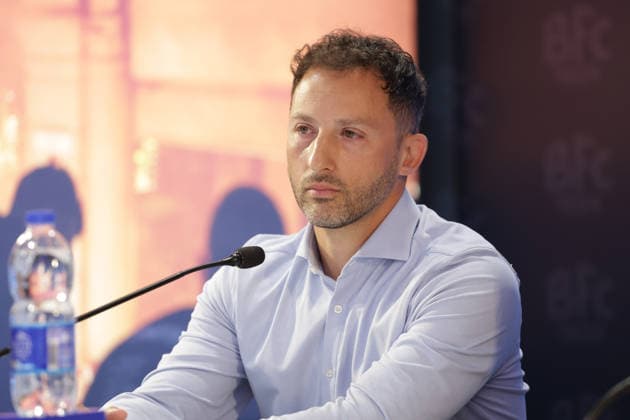 Presentazione del nuovo allenatore del Bologna F.C Domenico Tedesco- Bologna 11 Giugno 2026 - Bologna - Italia (Photo Alessandro Ruggeri LaPresse) Presentation of the new Bologna F.C. coach, Domenico Tedesco - Bologna, June 11, 2026 - Bologna - Bologna - Italy (Alessandro Ruggeri LaPresse )  Copyright: xAlessandroxRuggeri LaPressex
