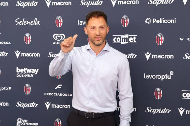 Presentazione del nuovo allenatore del Bologna F.C Domenico Tedesco- Bologna 11 Giugno 2026 - Bologna - Italia (Photo Alessandro Ruggeri LaPresse) Presentation of the new Bologna F.C. coach, Domenico Tedesco - Bologna, June 11, 2026 - Bologna - Bologna - Italy (Alessandro Ruggeri LaPresse )  Copyright: xAlessandroxRuggeri LaPressex