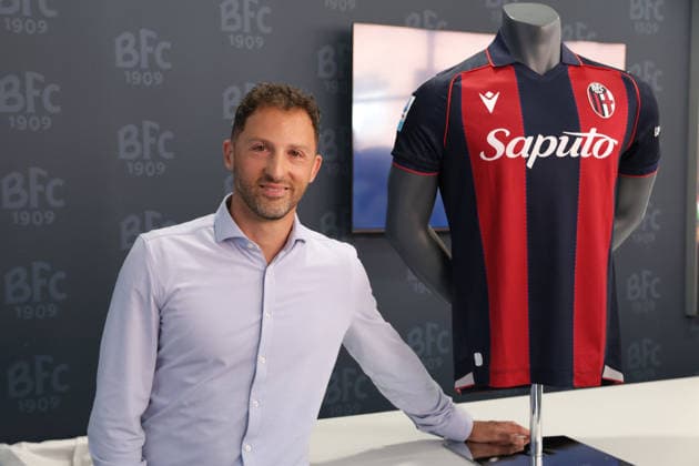 Presentazione del nuovo allenatore del Bologna F.C Domenico Tedesco- Bologna 11 Giugno 2026 - Bologna - Italia (Photo Alessandro Ruggeri LaPresse) Presentation of the new Bologna F.C. coach, Domenico Tedesco - Bologna, June 11, 2026 - Bologna - Bologna - Italy (Alessandro Ruggeri LaPresse )  Copyright: xAlessandroxRuggeri LaPressex