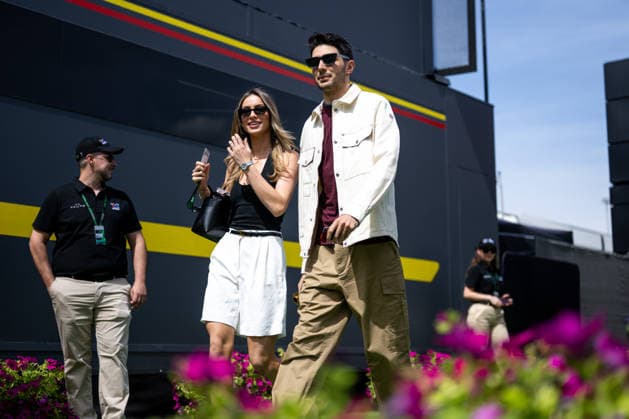 ESP, MSC Cruises Grand Prix von Barcelona-Katalonien, Media Day, Formel 1 Weltmeisterschaft Saison 2026 11.06.2026, Circuit de Barcelona Catalunya, Barcelona, ESP, MSC Cruises Grand Prix von Barcelona-Katalonien, Media Day, Formel 1 Weltmeisterschaft Saison 2026, im Bild Esteban Ocon (Toyota Gazoo Racing Haas F1 Team, Frankreich, 31), Flavy Barla,