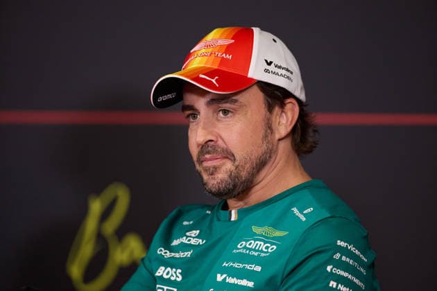 F1 Grand Prix of Barcelona-Catalunya - Previews Fernando Alonso of Spain and Aston Martin Aramco F1 Team attends the press conference, PK, Pressekonferenz during previews ahead of the F1 Grand Prix of Barcelona-Catalunya at Circuit de Barcelona-Catalunya on June 11, 2026, in Barcelona, Spain. Barcelona Circuit de Barcelona-Catalunya Catalunya Spain RL_F1GPBCN_2K26_000080 Copyright: xRicardoxLarreinax