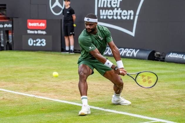 Tennis, Boss Open 2026, Stuttgart, TC Weissenhof, Centre Court, Frances Tiafoe (USA) BOSS OPEN STUTTGART 2026 in Stuttgart