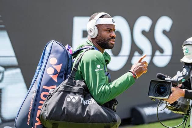Tennis, Boss Open 2026, Stuttgart, TC Weissenhof, Centre Court, Frances Tiafoe (USA) BOSS OPEN STUTTGART 2026 in Stuttgart