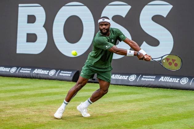 Tennis, Boss Open 2026, Stuttgart, TC Weissenhof, Centre Court, Frances Tiafoe (USA) BOSS OPEN STUTTGART 2026 in Stuttgart