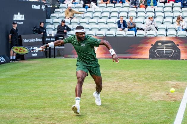 Tennis, Boss Open 2026, Stuttgart, TC Weissenhof, Centre Court, Frances Tiafoe (USA) BOSS OPEN STUTTGART 2026 in Stuttgart
