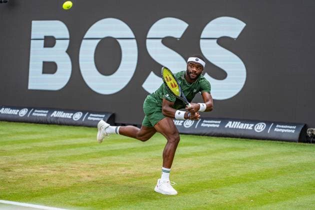 Tennis, Boss Open 2026, Stuttgart, TC Weissenhof, Centre Court, Frances Tiafoe (USA) BOSS OPEN STUTTGART 2026 in Stuttgart