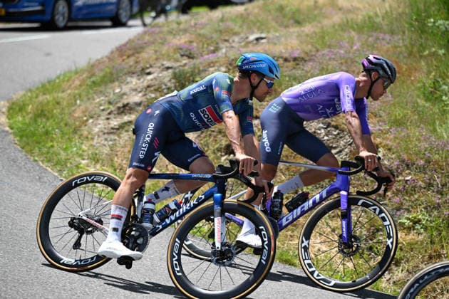 11-06-2026 Tour Auvergne - Rhone Alpes; Tappa 05 Saint Chamond - Parc Des Oiseaux; 2026, Soudal - Quick Step; Hayter, Ethan; Cote De La Croix Blanche; 