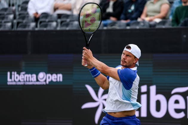 ROSMALEN, NETHERLANDS - JUNE 11: BOSS OPEN 2026 - Day 4 during Day 4 of the Libema Open Grass Court Championships at the Autotron on June 11, 2026 in Rosmalen, Netherlands.  Copyright: xRenexNijhuis MBxMediax